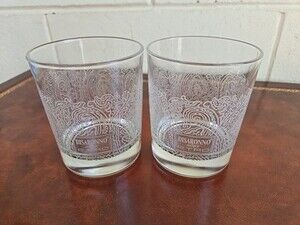Glasses Whiskey Disaronno Etro Limited Edition 2016 - Set Of 2